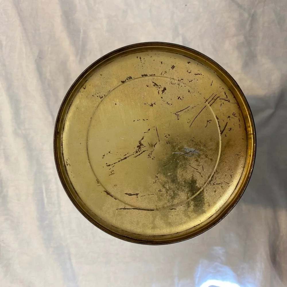 Antique Old Master Coffee Tin 3 Lb BB Co Blodgett Beckley Royal Tender Steel Cut